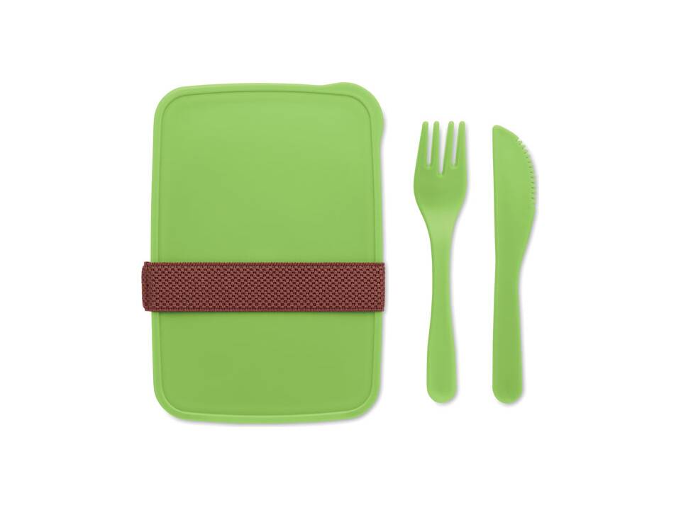 Boîte à lunch avec couverts 13