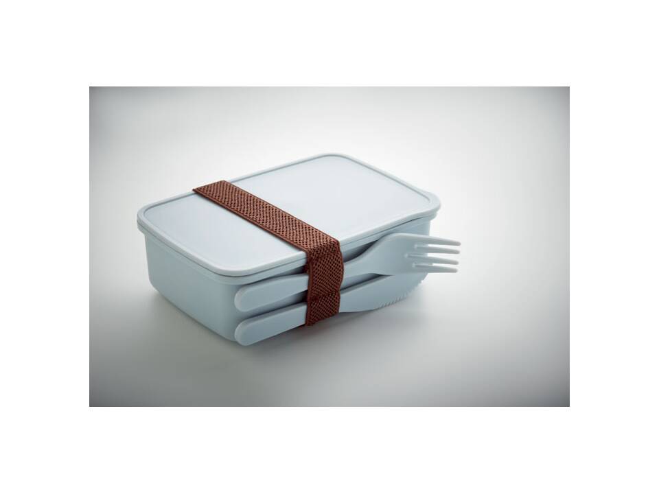 Boîte à lunch avec couverts 16