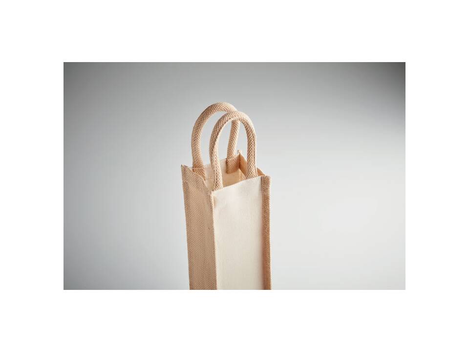 Sac en jute pour une bouteille 3