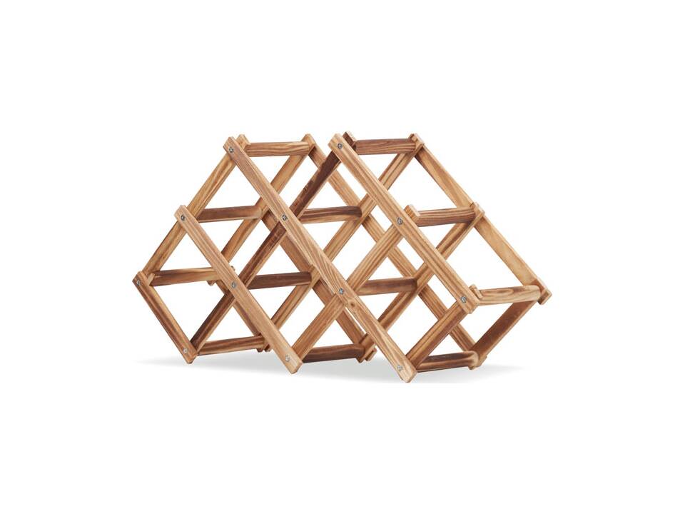 Porte 6 bouteilles en pin 1