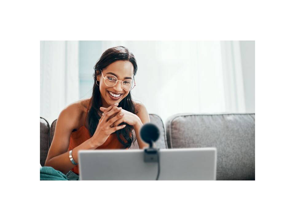 Webcam HD 1080P et lumière 1