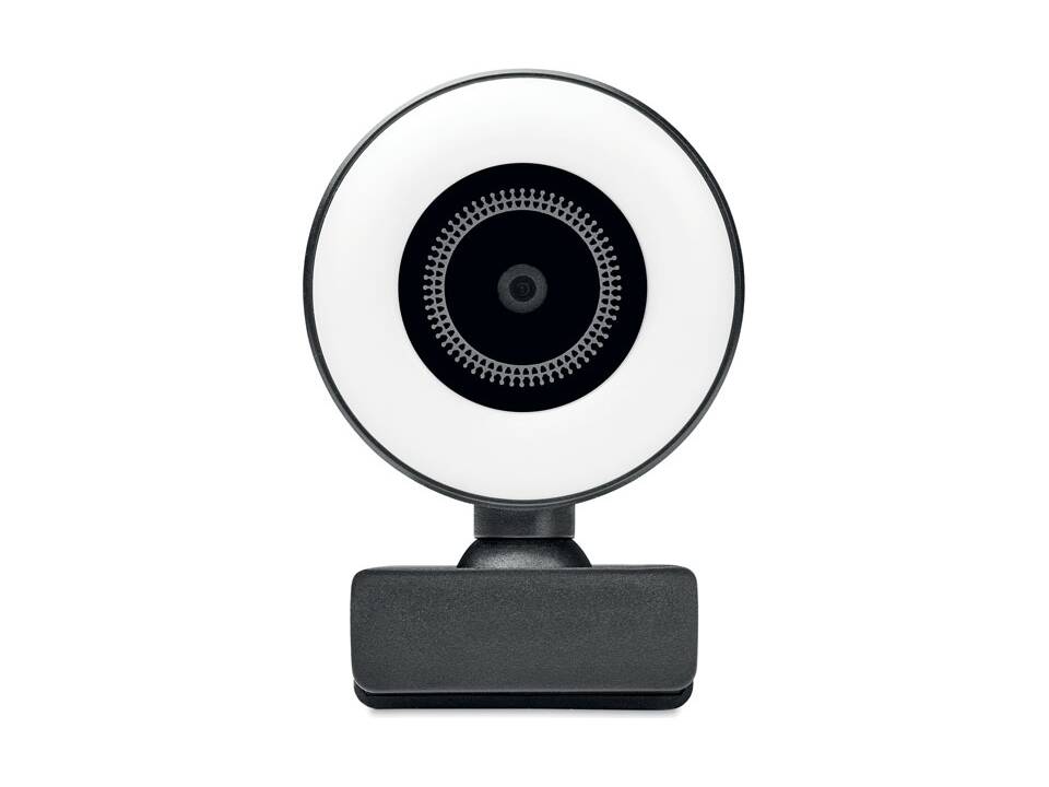 Webcam HD 1080P et lumière 3
