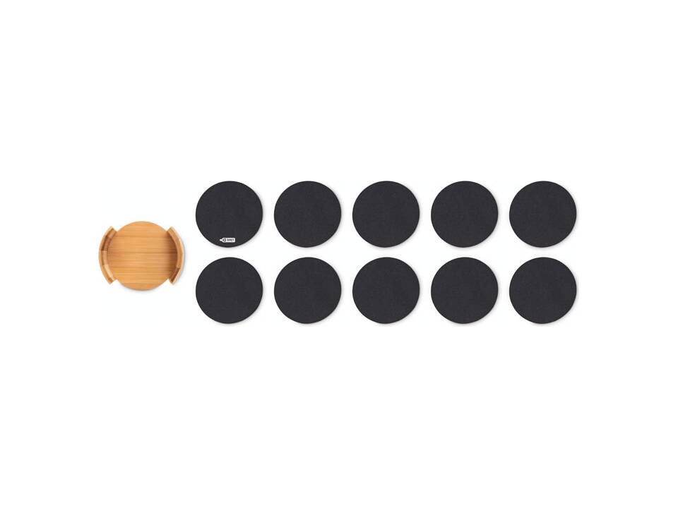 Sous-verres en RPET 5