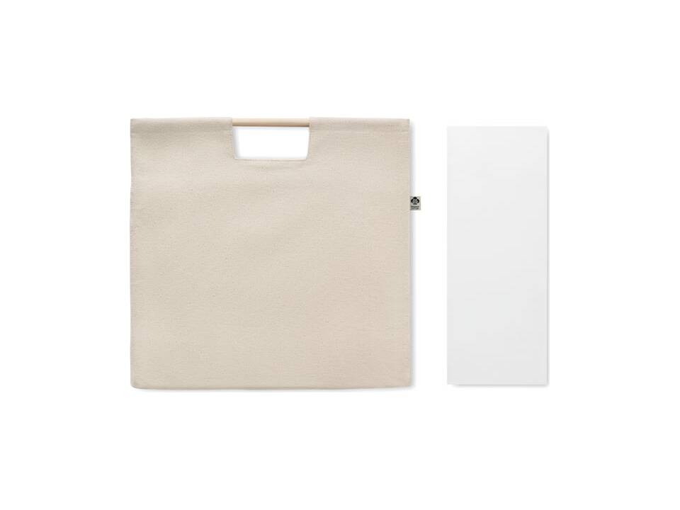 Sac shopping en toile organique 2