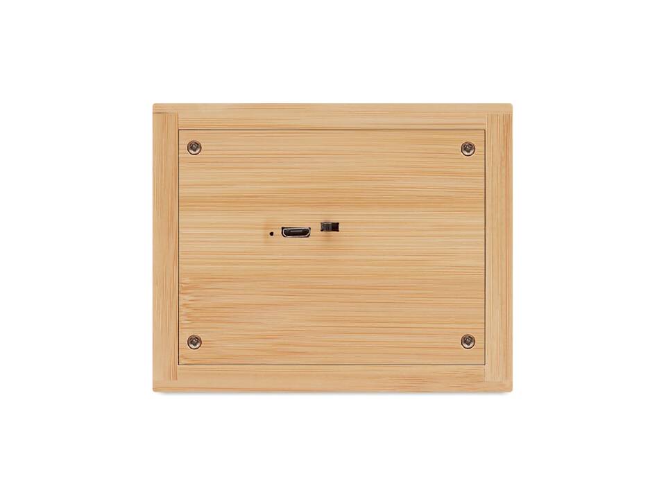 Haut-parleur sans fil bambou 4