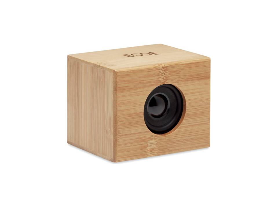 Haut-parleur sans fil bambou 6