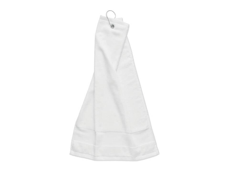 Serviette de golf en coton avec 10