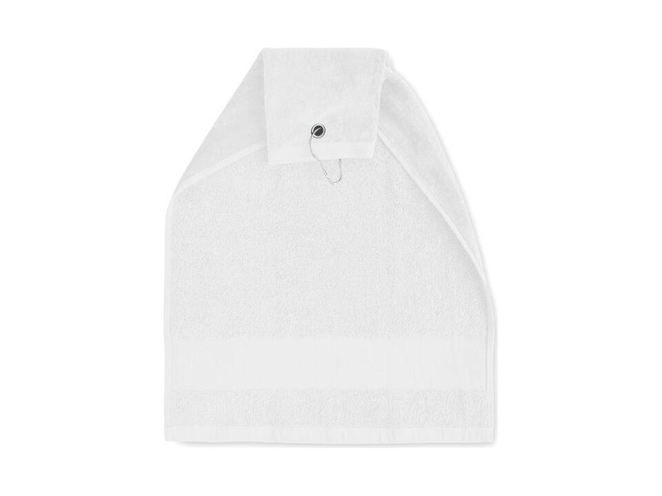 Serviette de golf en coton avec 13