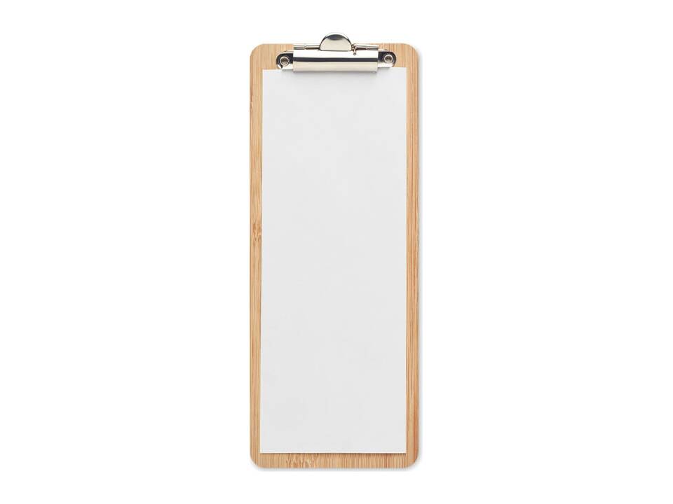 Porte bloc en bambou compact 1