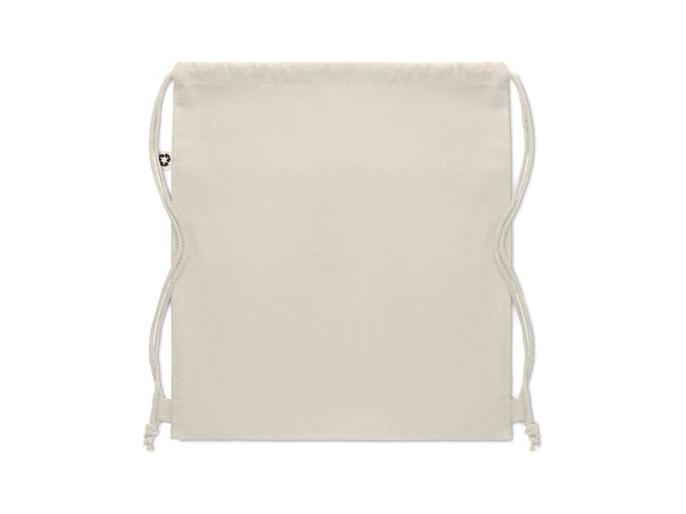 Sac à cordon en coton recyclé 21