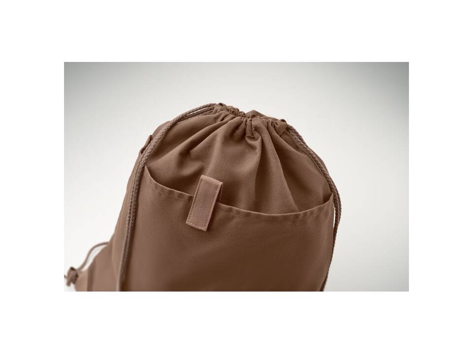 Sac à cordon en coton recyclé 14