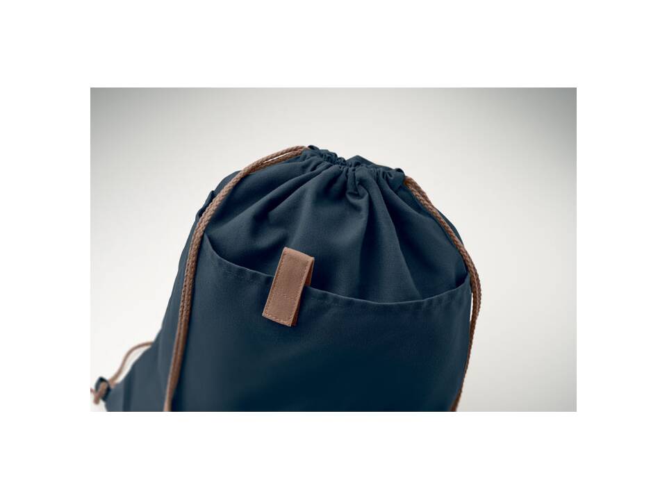 Sac à cordon en coton recyclé 18