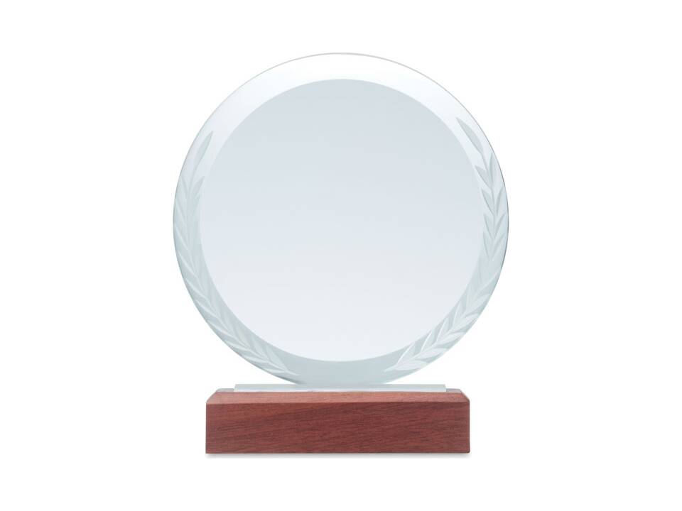 Plaque trophée ronde 1