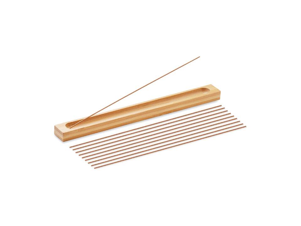 Set d'encens en bambou 4