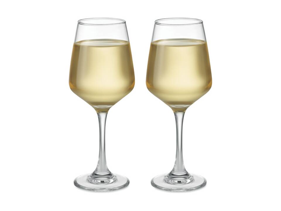 Ensemble de 2 verres à vin 2