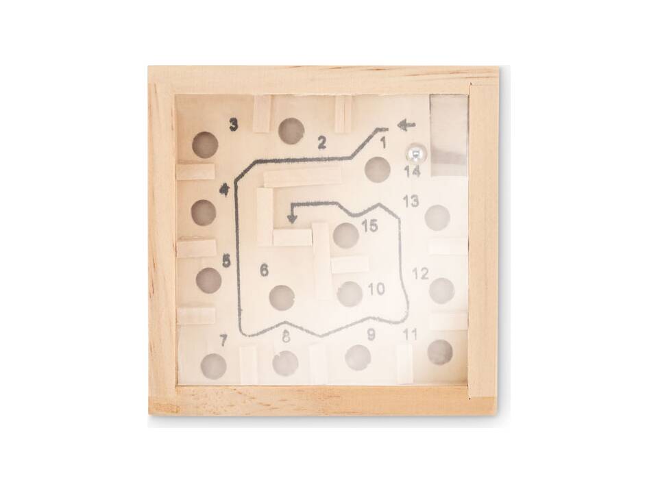 Pine wooden labyrinth game 3