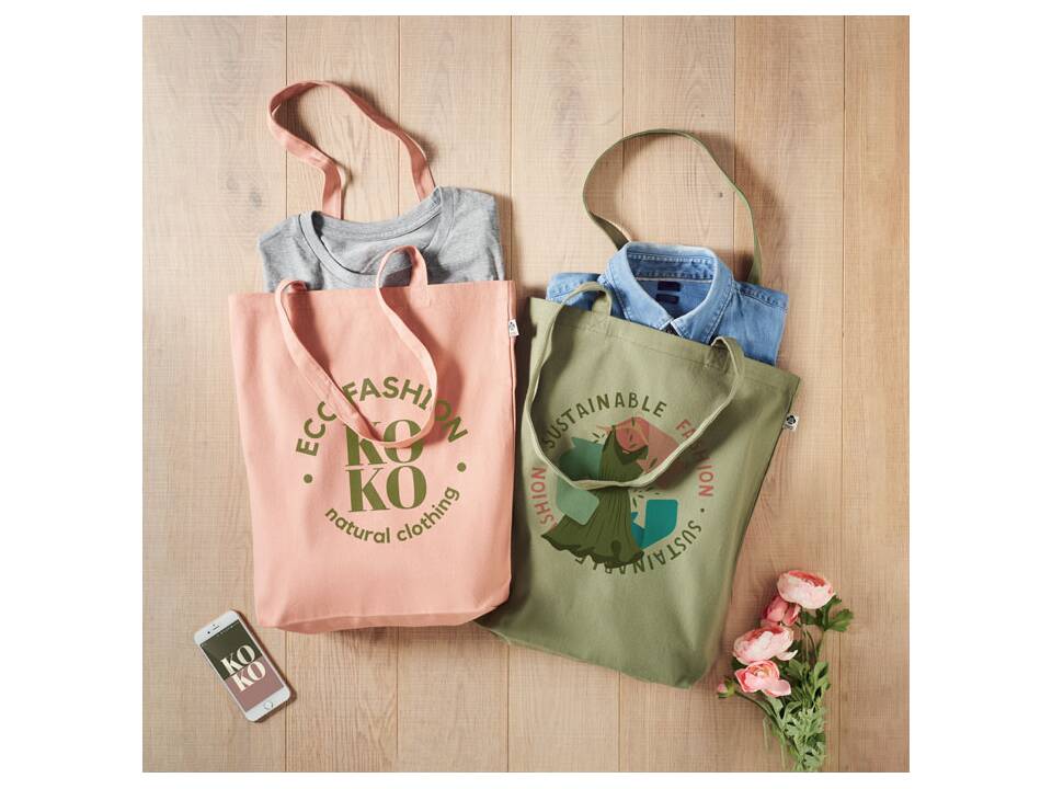 Canvas shopping bag 270 gr/m² 18