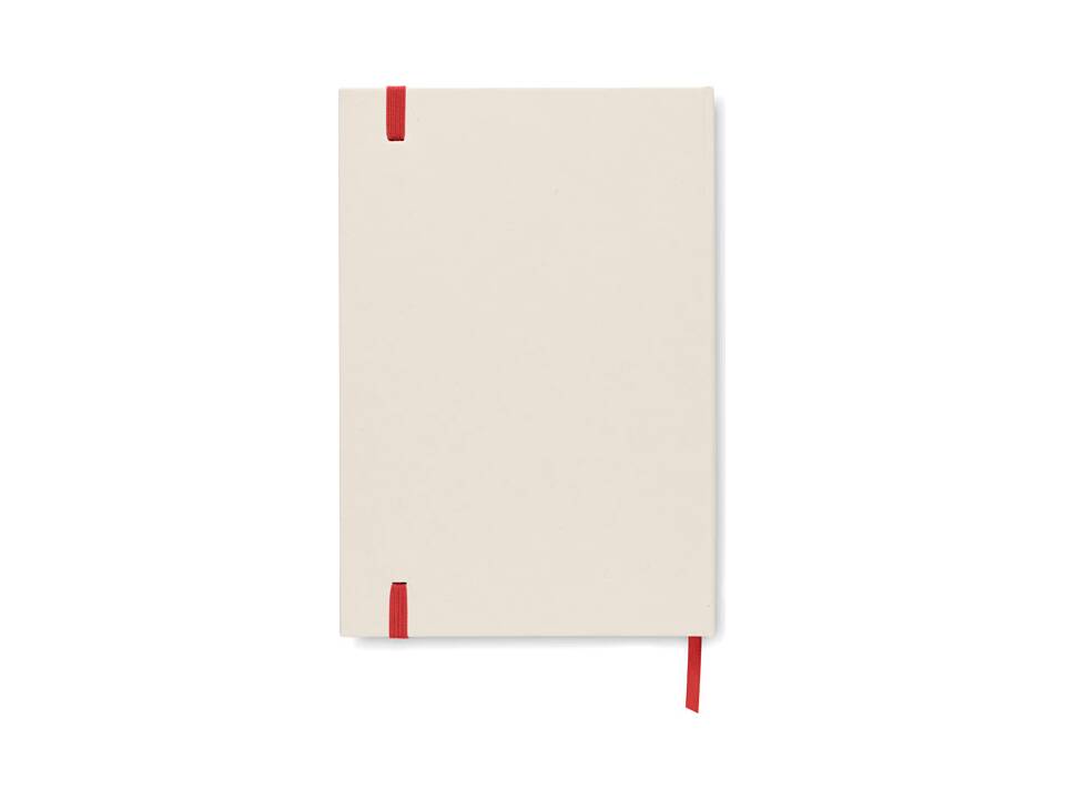 Carnet A5 avec couverture carton de lait recyclé 9