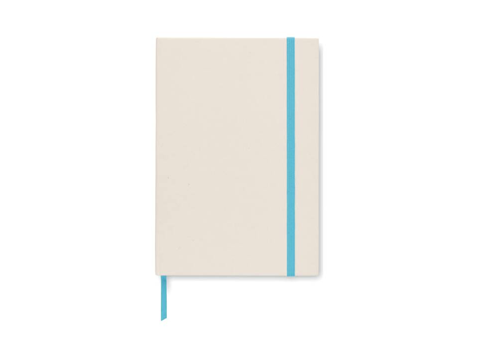 Carnet A5 avec couverture carton de lait recyclé 16