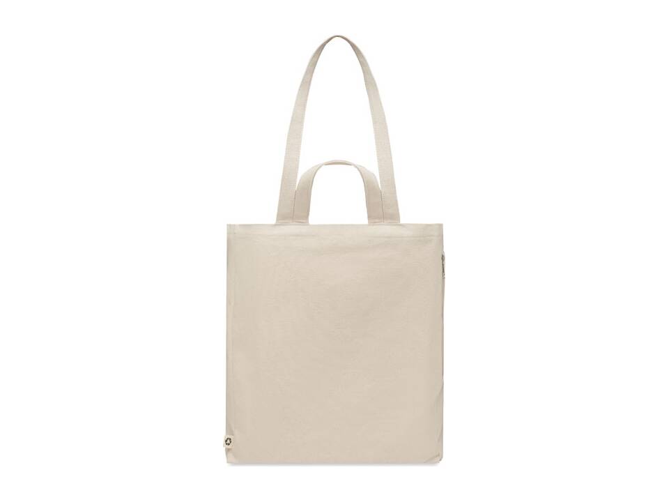 Sac shopping ou de plage en poly coton recyclé 2