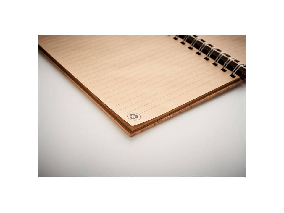 A5 ring bound Bamboo notebook 1