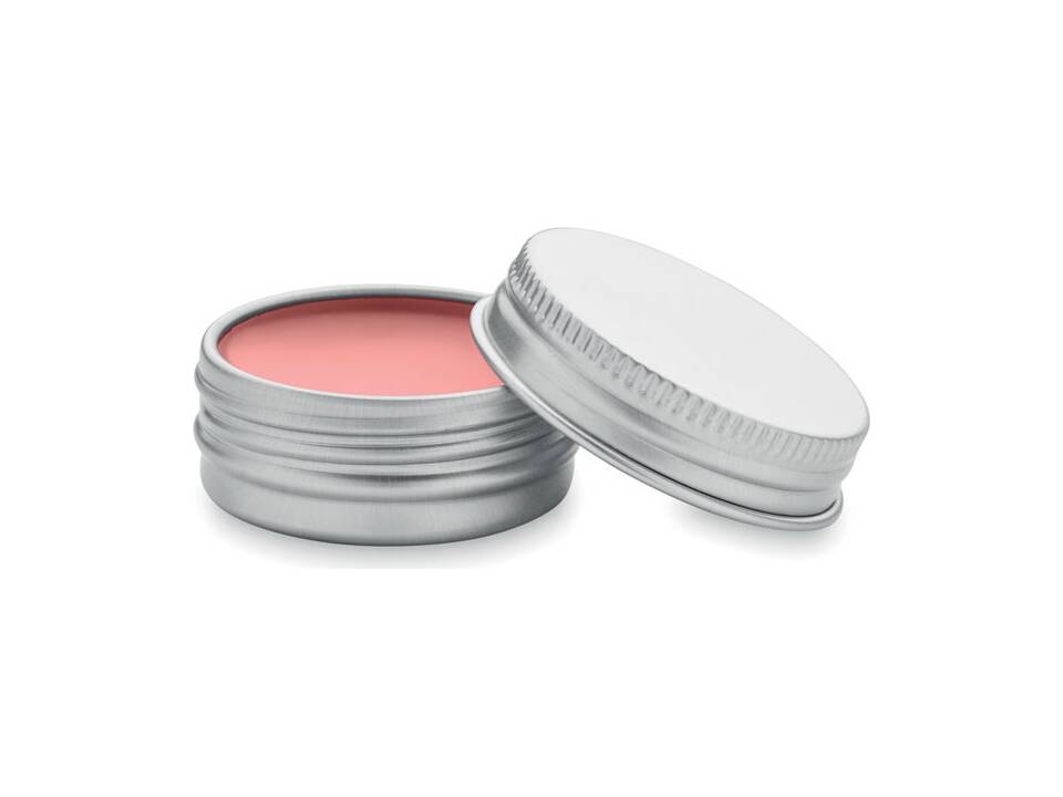 Vegan lip balm in round tin 4