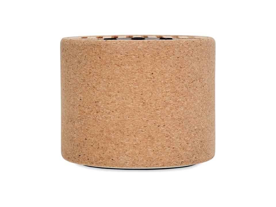 Round cork wireless speaker 1