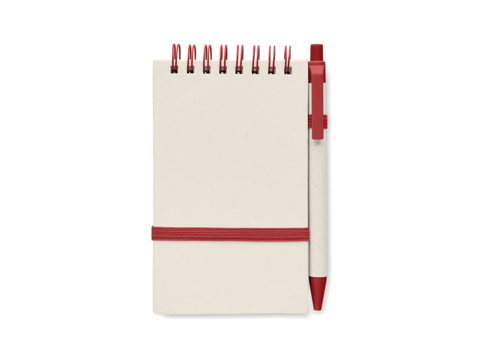 Carnet A6 en carton de lait recyclé 12