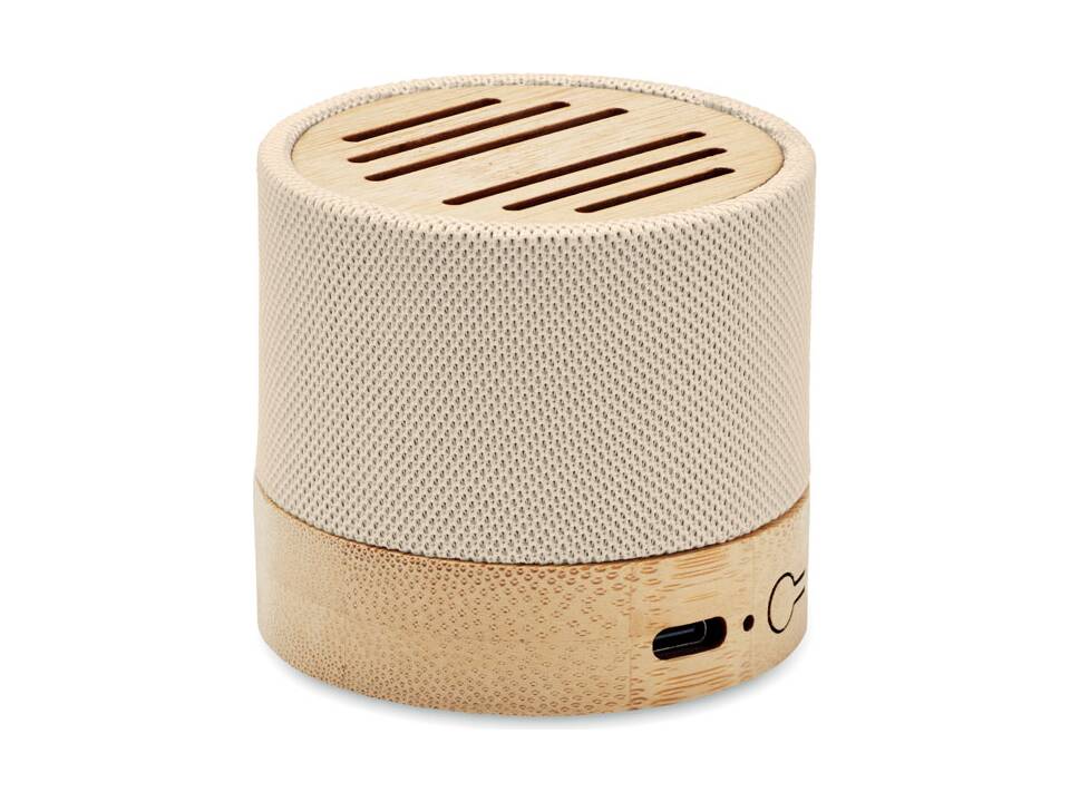 Bamboo RPET wireless speaker 10