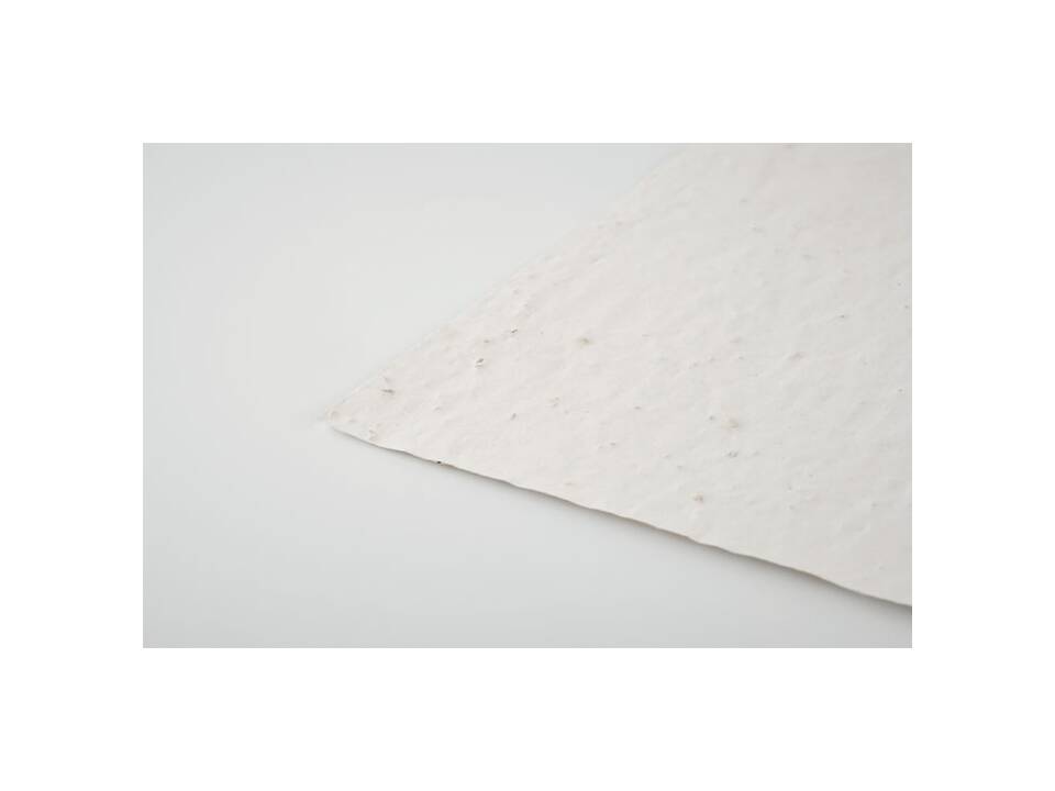 Papier A5 graines de fleurs 2