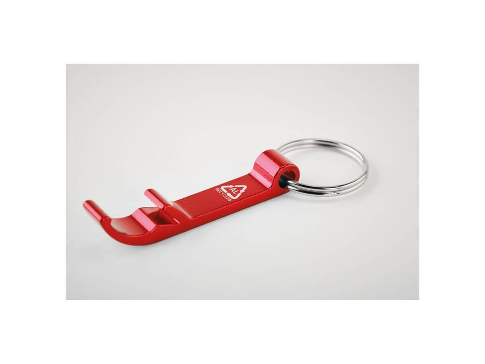 Recycled aluminium key ring 9
