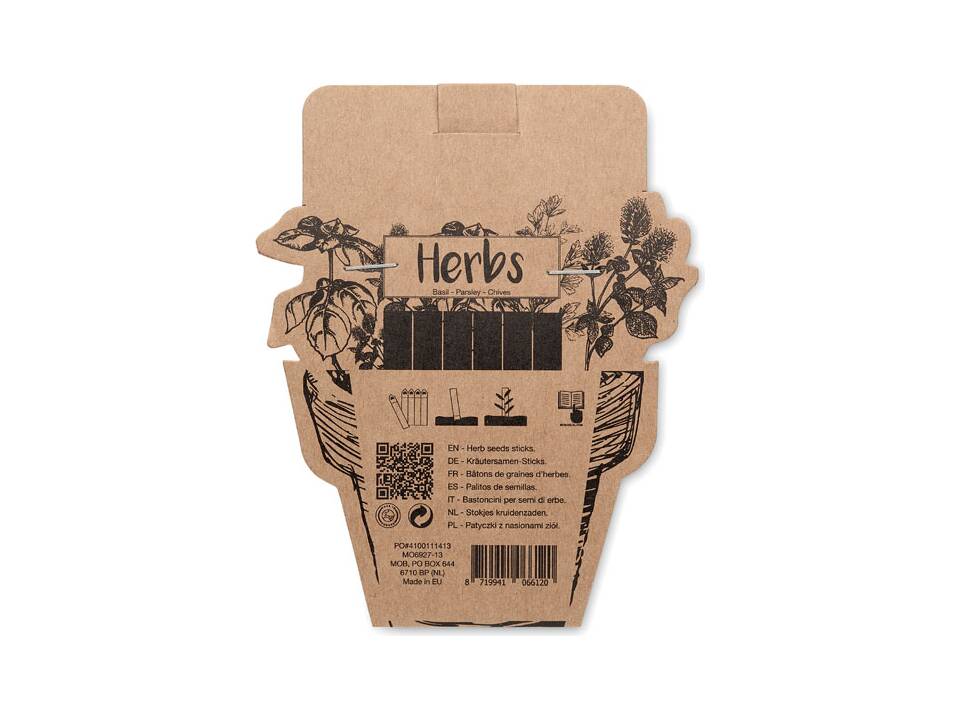 Bâtons de graines d'herbes 5