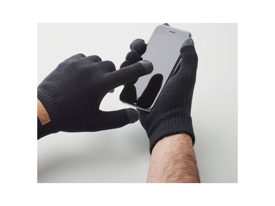 Gants tactiles en RPET 2