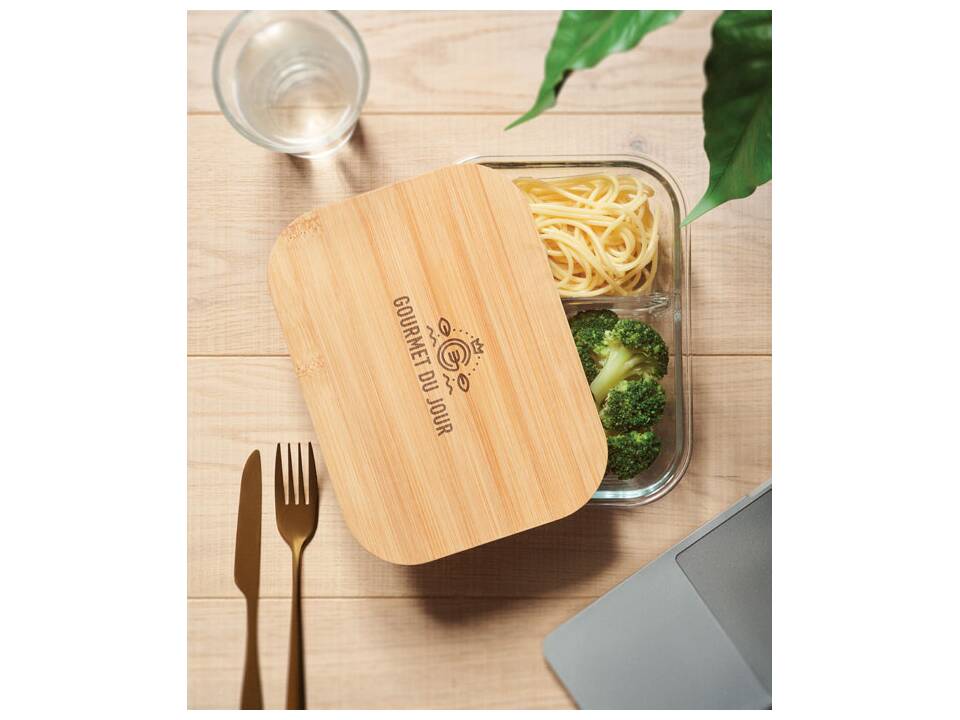 Lunchbox en verre et bambou 2