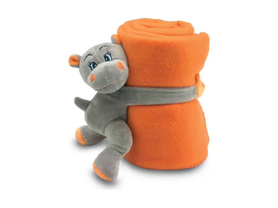 Couverture polaire hippo 3