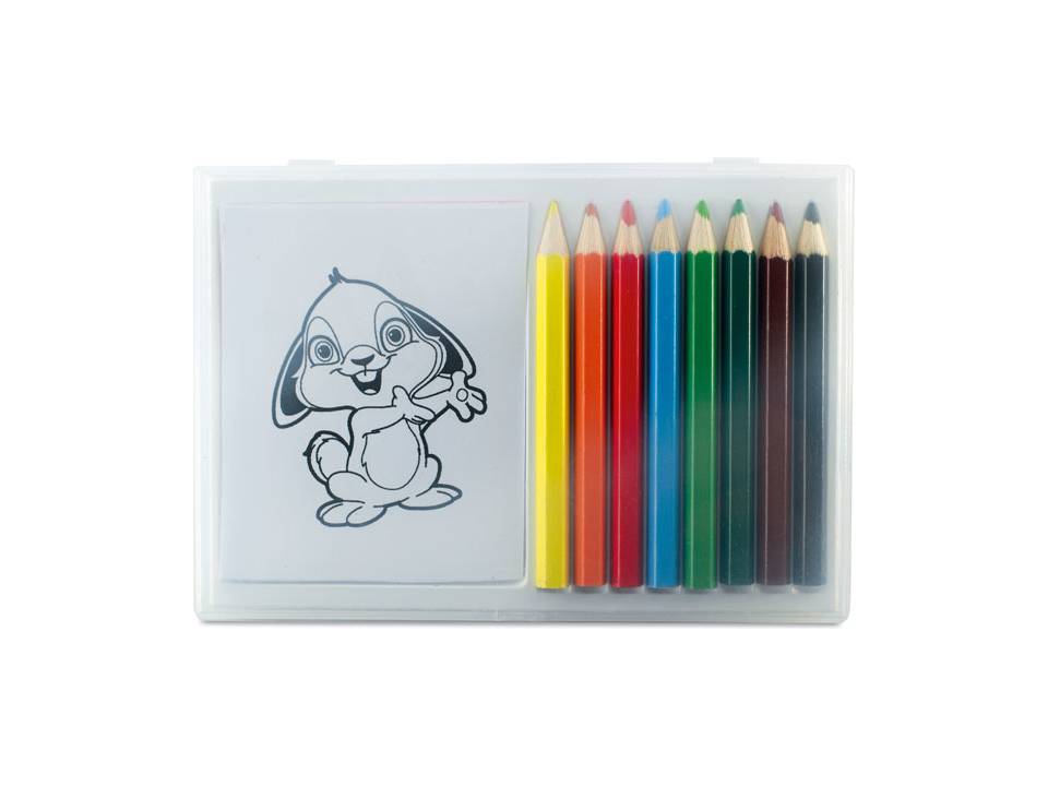 Set crayons de couleur en bois 1