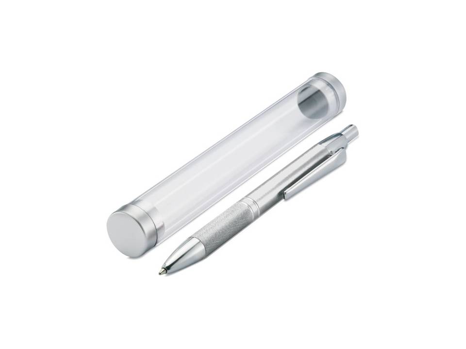 Stylo bille alu dans un tube 3