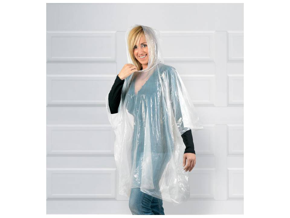 Poncho dans un emballage rond 5