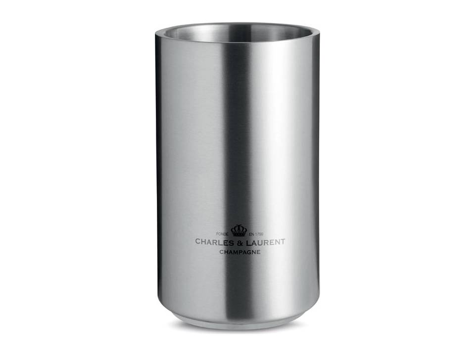 Seau à champagne en acier inox 4