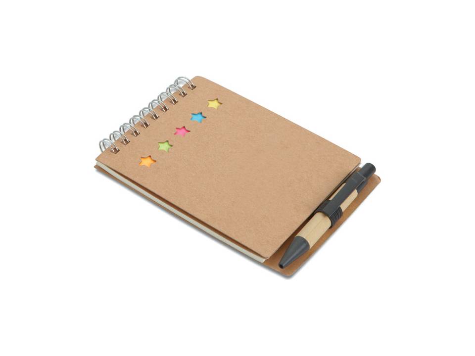 Carnet avec stylo et feuillets 2