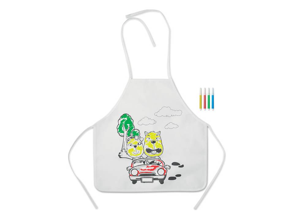 Tabier à colorier 5