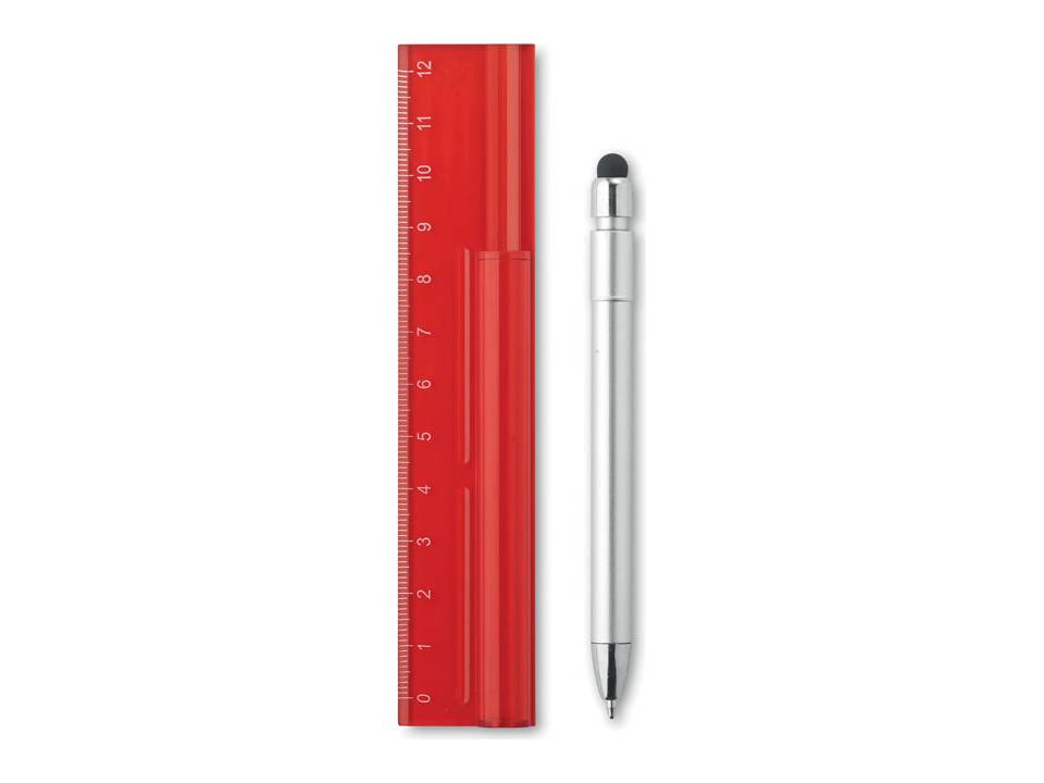 Règle et stylo 9