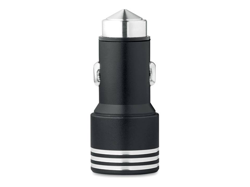 Chargeur de voiture avec marteau d'urgence 2