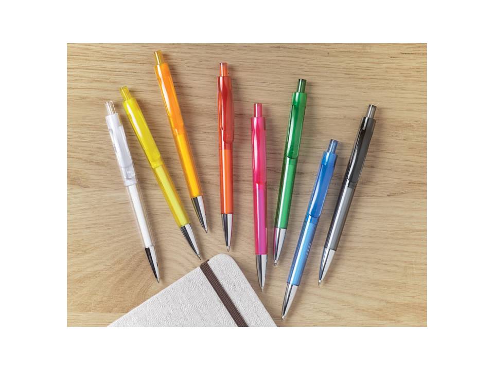 Stylo bille corps transparent Lucerne 16