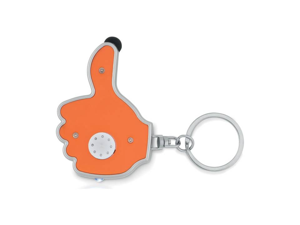 Porte-clés avec LED et stylet 1