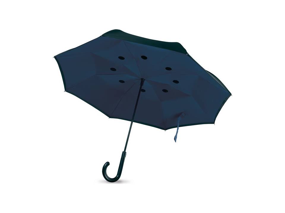 Parapluie fermeture réversible 16