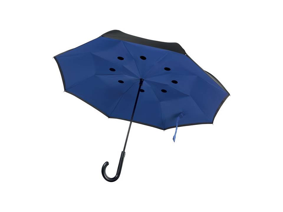 Parapluie fermeture réversible 1