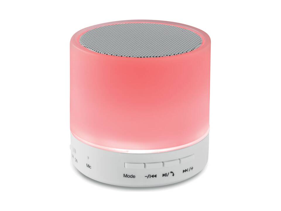 Haut-parleur Rond avec LED 4