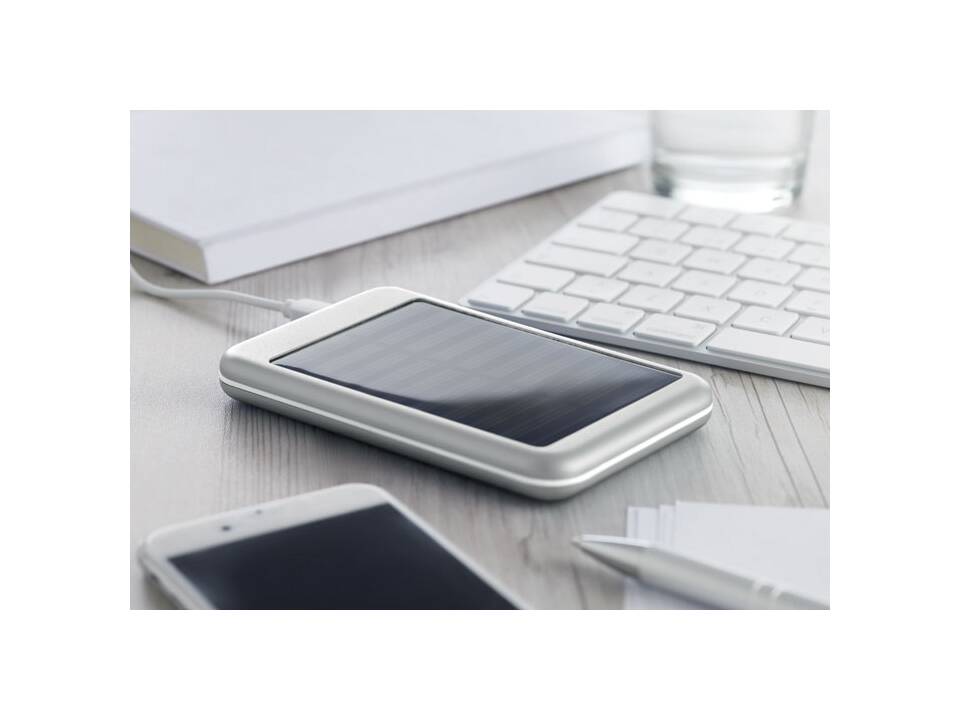 Powerbank solaire 4000mAh 8