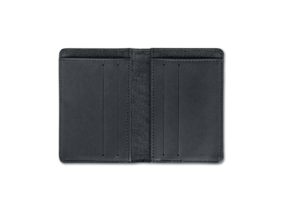 Etui de carte de crédit 2 tons 3